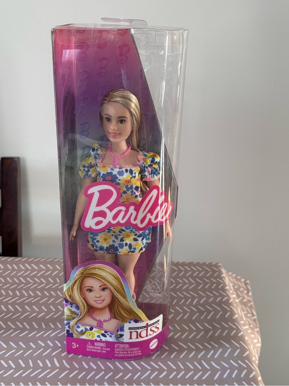 NIB Barbie Fashionistas Doll NDSS
#208 The National Down Syndrome Society mattel